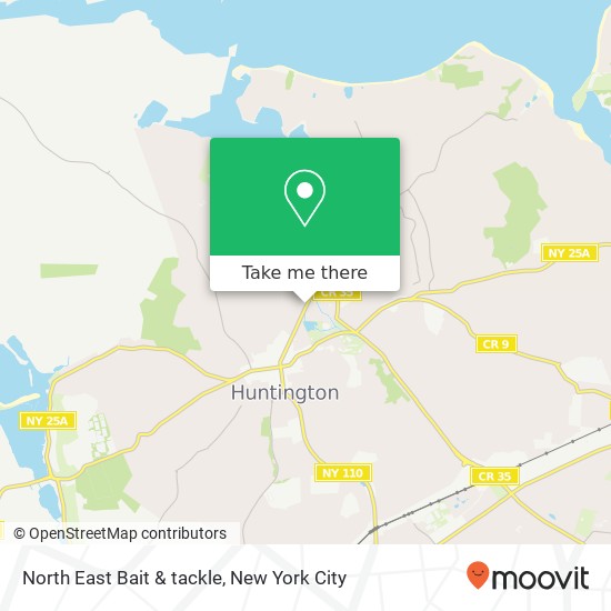 Mapa de North East Bait & tackle