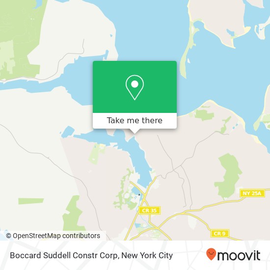 Mapa de Boccard Suddell Constr Corp