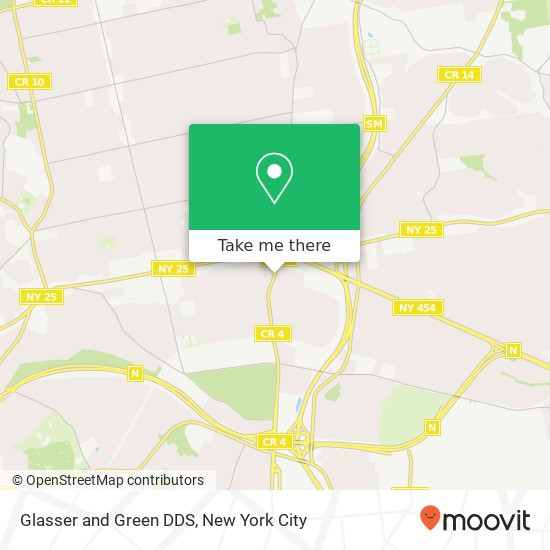Mapa de Glasser and Green DDS