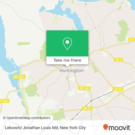 Lebowitz Jonathan Louis Md map