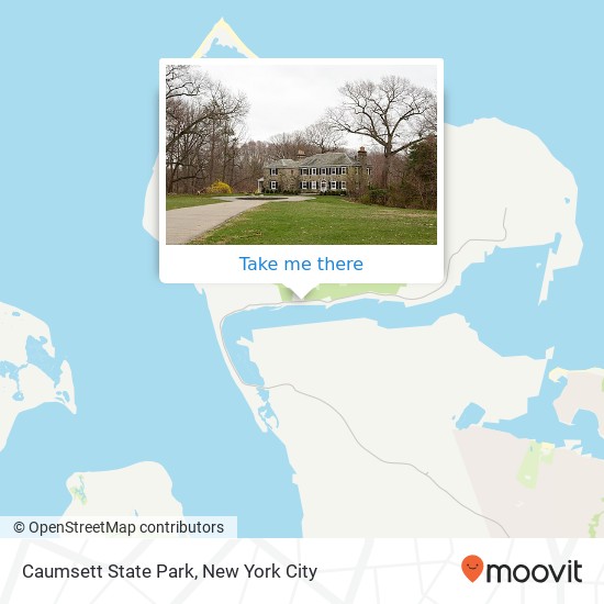 Caumsett State Park map