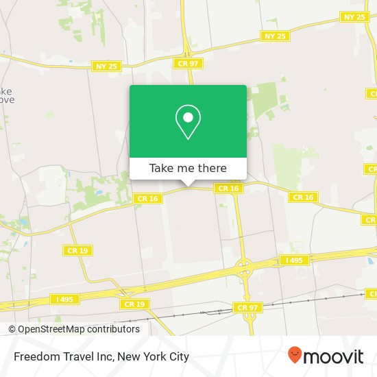 Mapa de Freedom Travel Inc