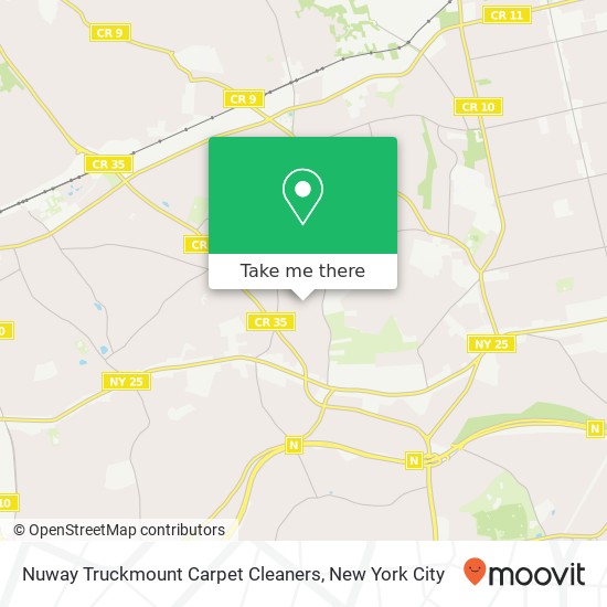 Mapa de Nuway Truckmount Carpet Cleaners
