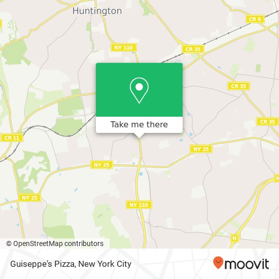 Mapa de Guiseppe's Pizza