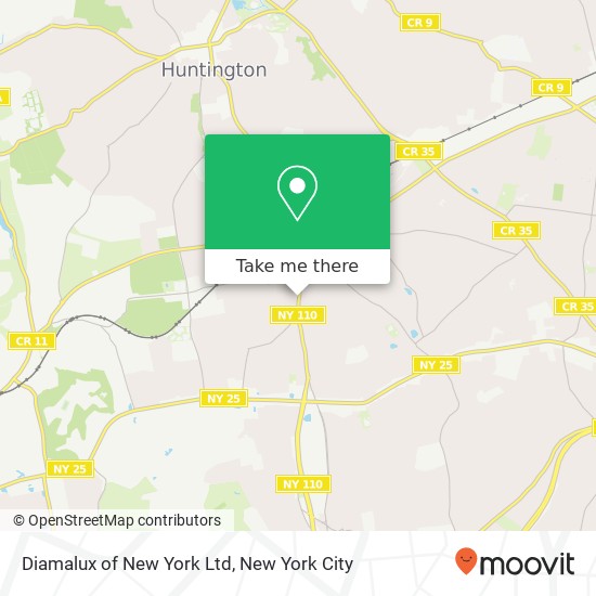 Diamalux of New York Ltd map