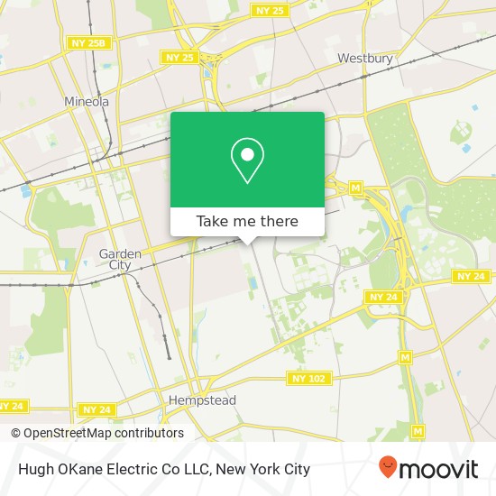 Mapa de Hugh OKane Electric Co LLC