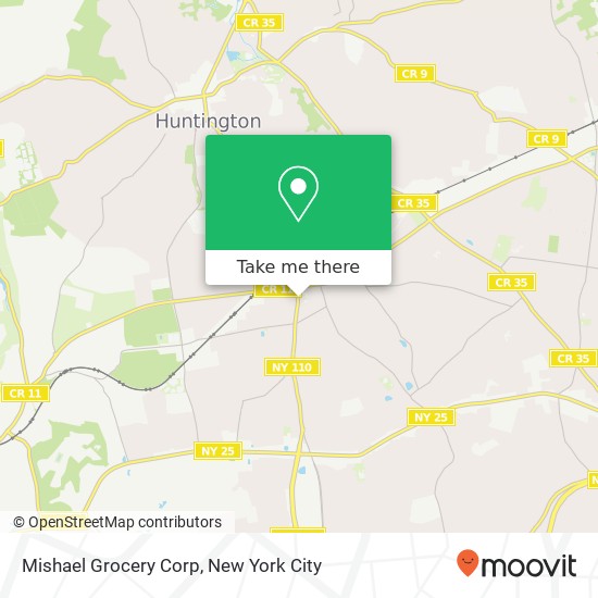 Mishael Grocery Corp map