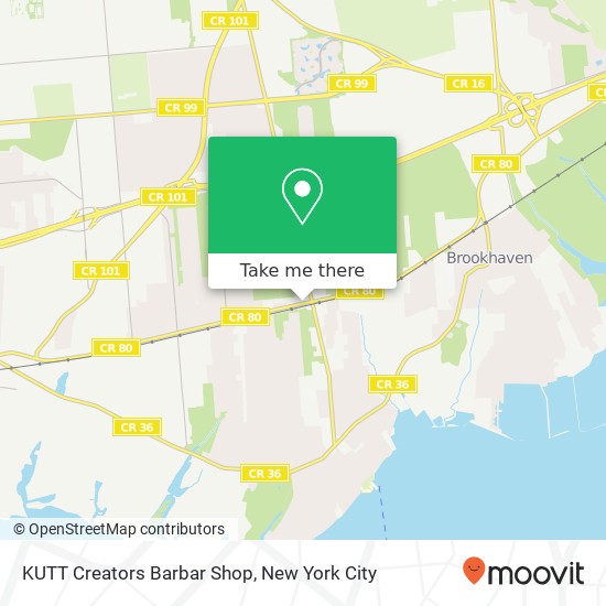 KUTT Creators Barbar Shop map