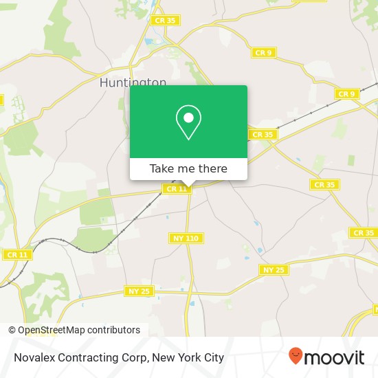 Novalex Contracting Corp map