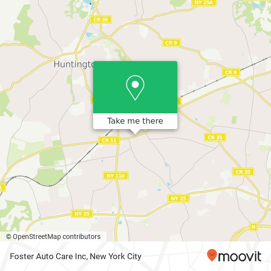 Foster Auto Care Inc map