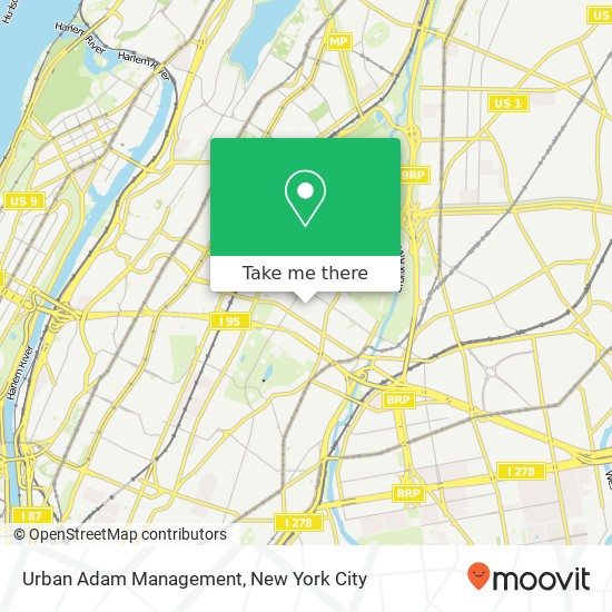 Urban Adam Management map