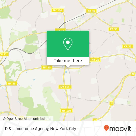 Mapa de D & L Insurance Agency