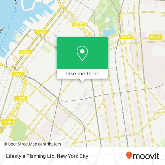 Mapa de Lifestyle Planning Ltd