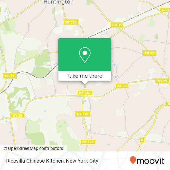 Ricevilla Chinese Kitchen map