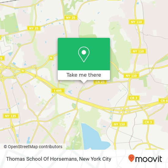 Thomas School Of Horsemans map