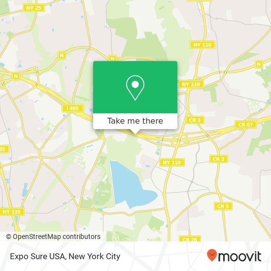 Expo Sure USA map