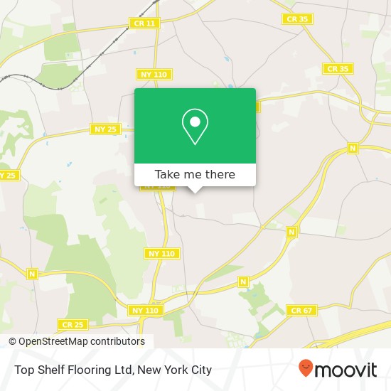 Top Shelf Flooring Ltd map