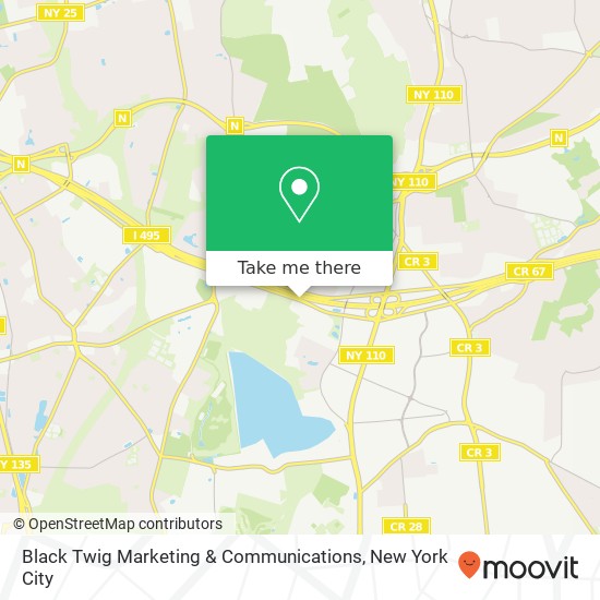 Black Twig Marketing & Communications map