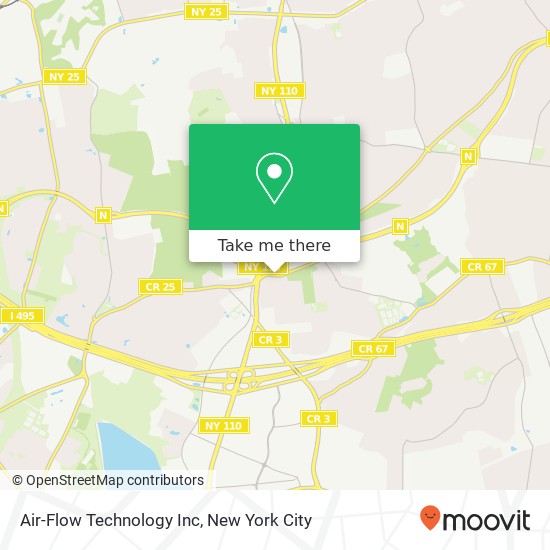 Mapa de Air-Flow Technology Inc