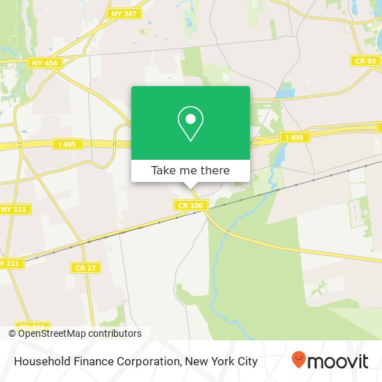 Household Finance Corporation map