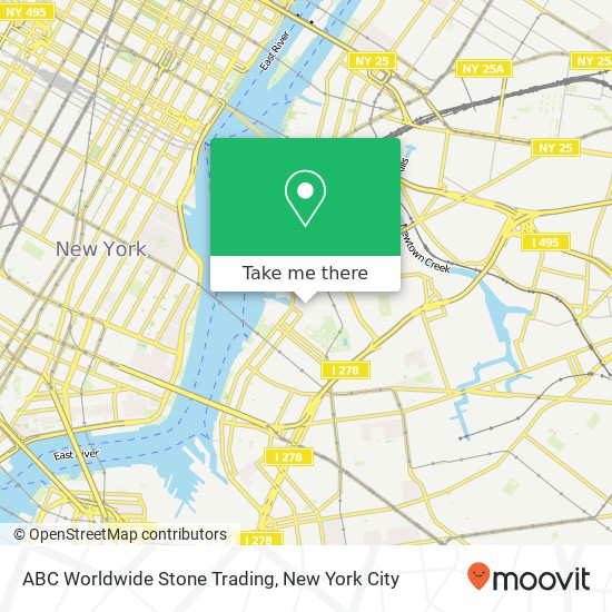 Mapa de ABC Worldwide Stone Trading