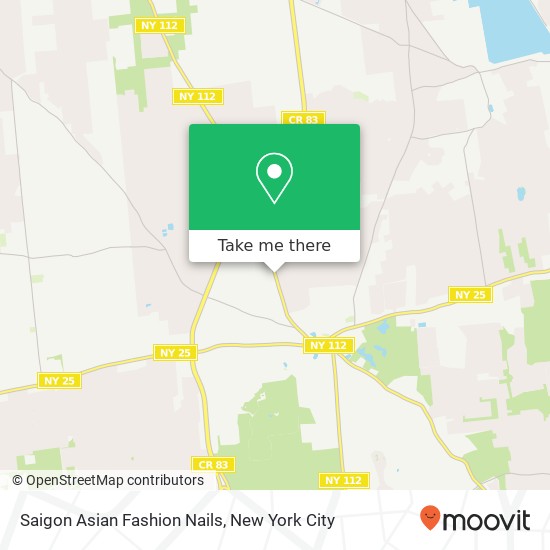 Saigon Asian Fashion Nails map