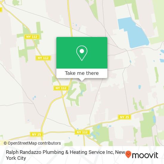 Ralph Randazzo Plumbing & Heating Service Inc map