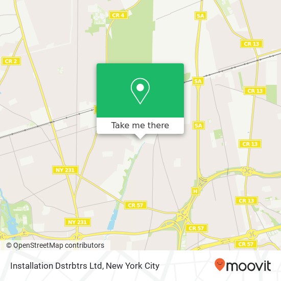 Mapa de Installation Dstrbtrs Ltd