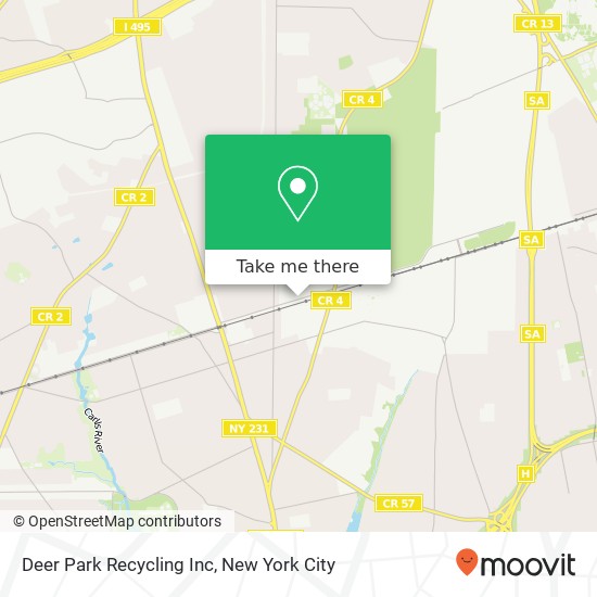 Deer Park Recycling Inc map