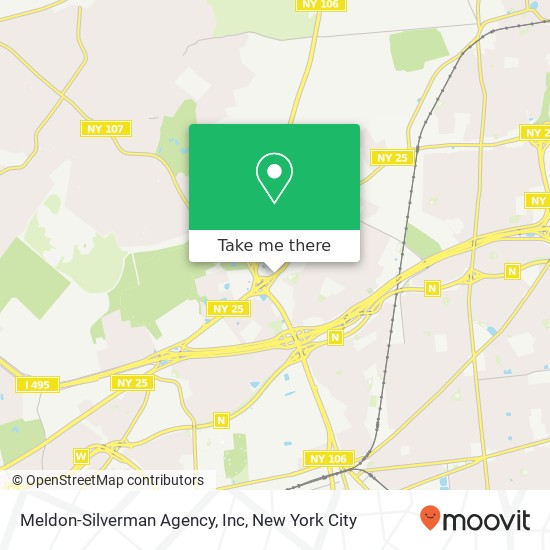 Meldon-Silverman Agency, Inc map
