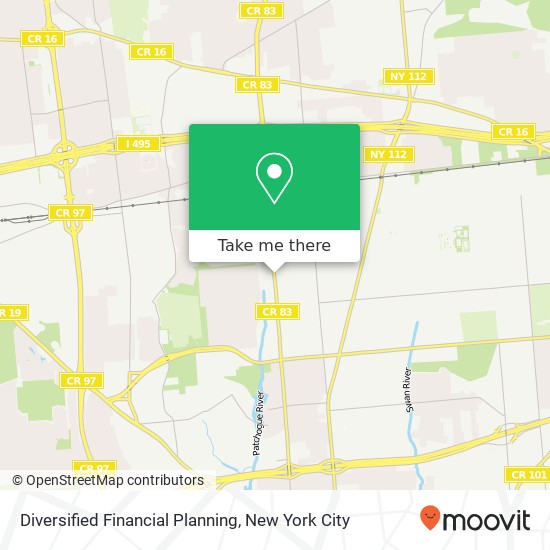 Diversified Financial Planning map
