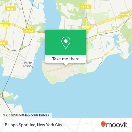 Balopo Sport Inc map