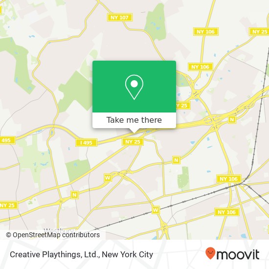 Creative Playthings, Ltd. map