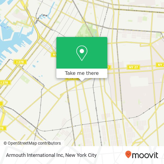 Armouth International Inc map