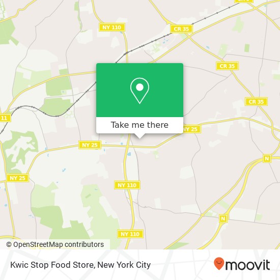 Kwic Stop Food Store map