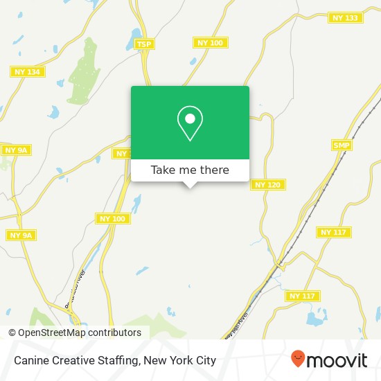 Mapa de Canine Creative Staffing