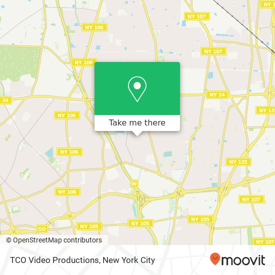 TCO Video Productions map