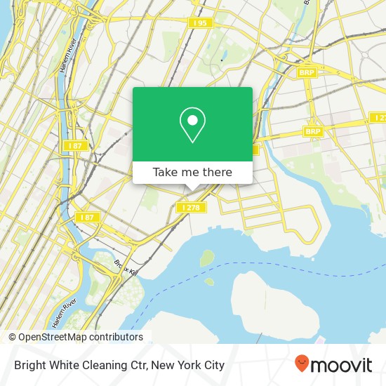 Mapa de Bright White Cleaning Ctr