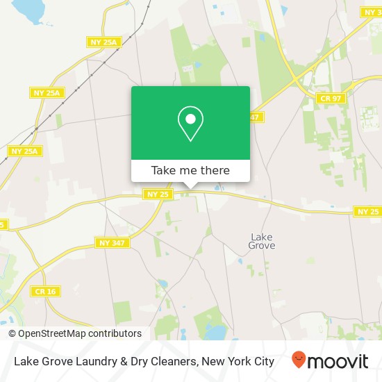 Mapa de Lake Grove Laundry & Dry Cleaners