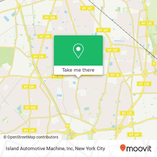 Mapa de Island Automotive Machine, Inc