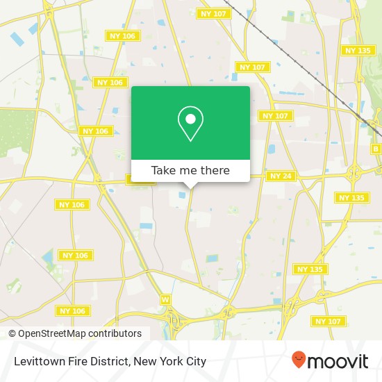 Mapa de Levittown Fire District