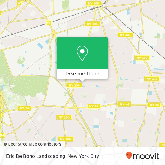 Eric De Bono Landscaping map