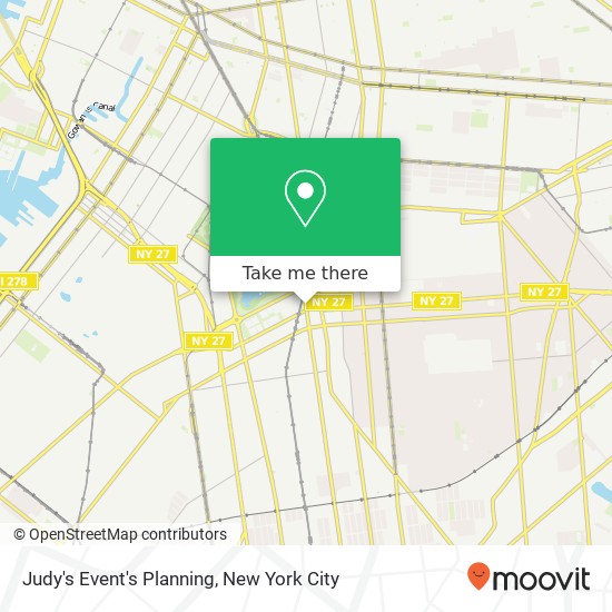 Mapa de Judy's Event's Planning