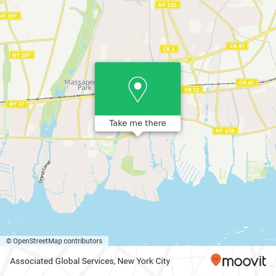 Mapa de Associated Global Services