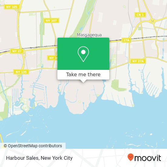 Harbour Sales map