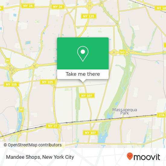 Mandee Shops map