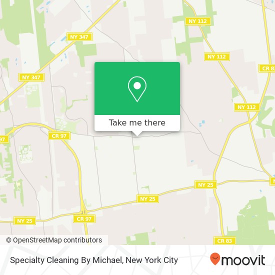 Mapa de Specialty Cleaning By Michael