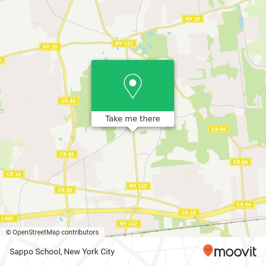 Sappo School map