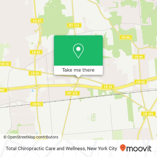 Total Chiropractic Care and Wellness map