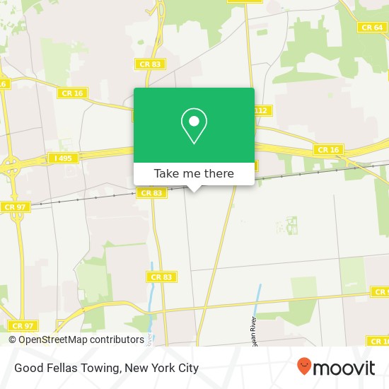 Mapa de Good Fellas Towing